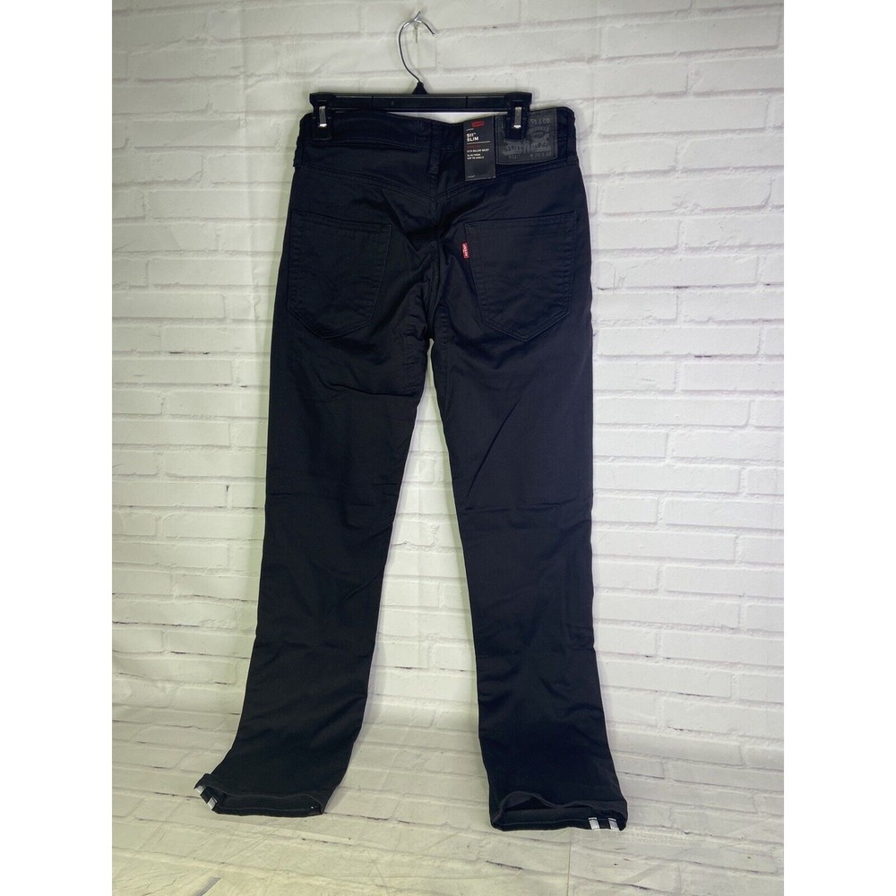 Levi's 511 Slim Scotchlite 3M Reflective Stripe Jeans 191110124 Mens Size 29x32 - Picture 2 of 11